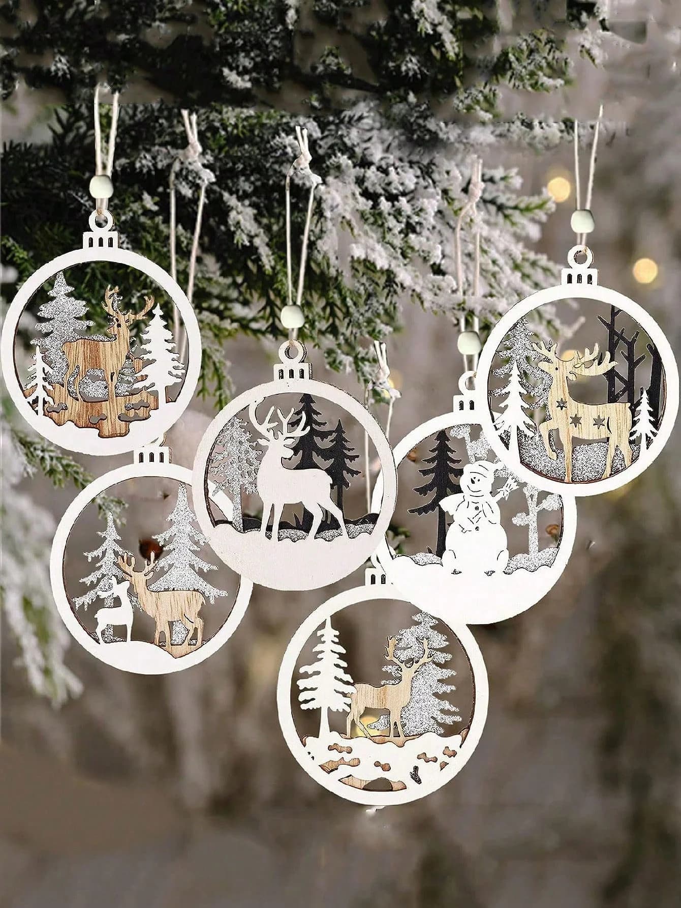 Christmas Acrylic Ornament — personalised corporate gift